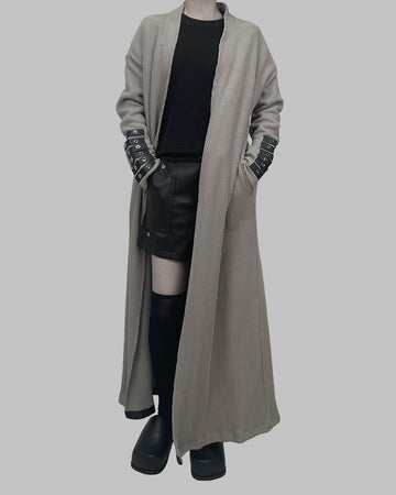 LONG WRAP COAT