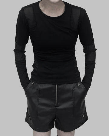 A13 PATCHWORK KNITTED TOP